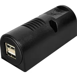Aufbau-Power USB Steckdose 12V 2x USB
