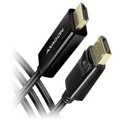 AXAGON DisplayPort / HDMI Anschlusskabel DisplayPort Stecker, HDMI-A Stecker 180 cm RVD-HI14C2 HDMI-Kabel