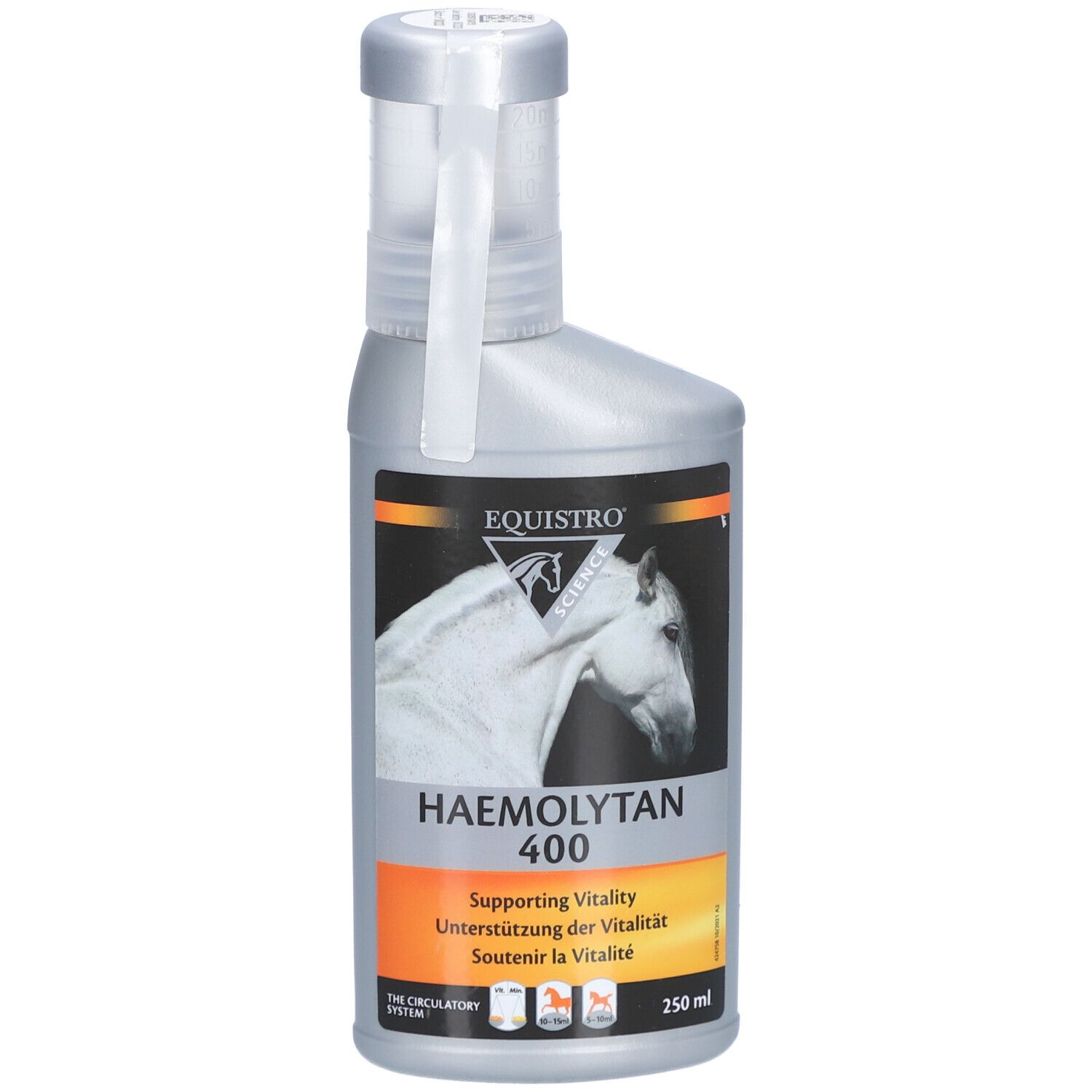 Equistro Haemolytan 400 Erg.Futterm.flüss.f.Pferde 250 ml Flüssigkeit