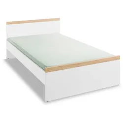 Paidi Bett Kira 90 x 200 cm Dekor Eiche Nebraska