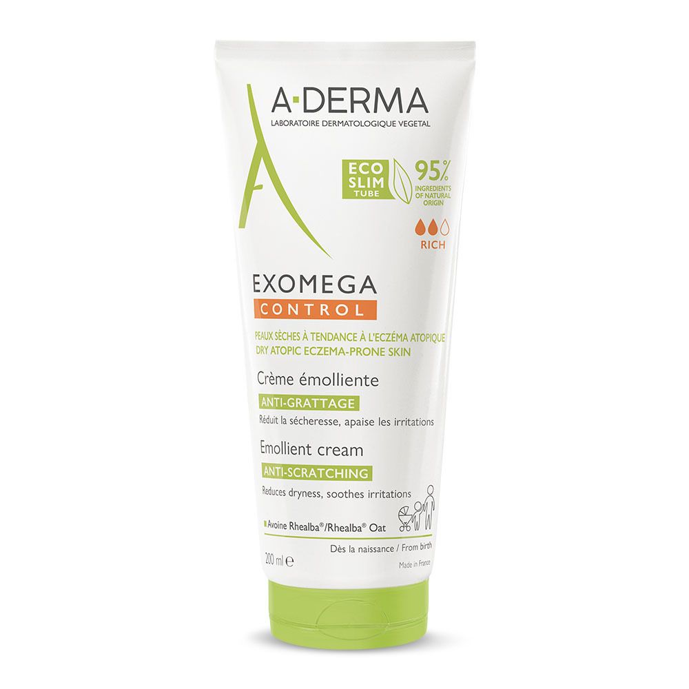 A-Derma Exomega Control Creme rückfettend 200 ml
