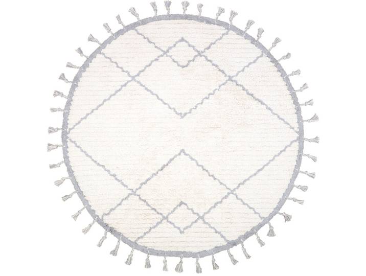 Kinderteppich Severi Natural Baumwolle 120 x 120 cm