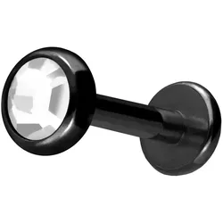 Titan Labret mit Innengewinde KRISTALLDISC