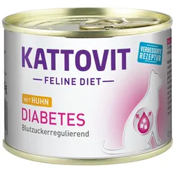 Kattovit Diabetes Huhn 12x185 g