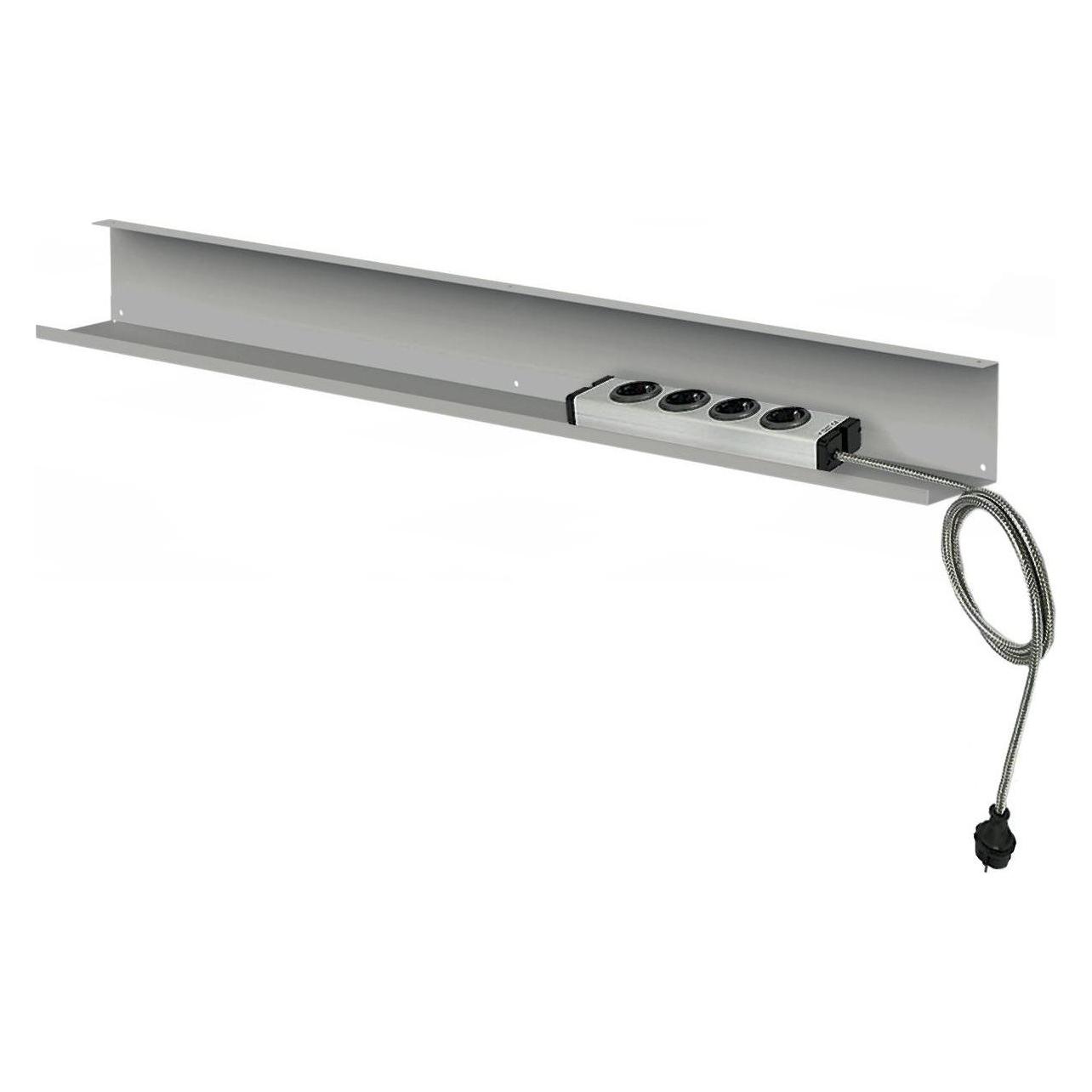 Kerkmann Move Kabelkanal 80,0 cm silber (Kabelkanal, 80 cm) (3001)