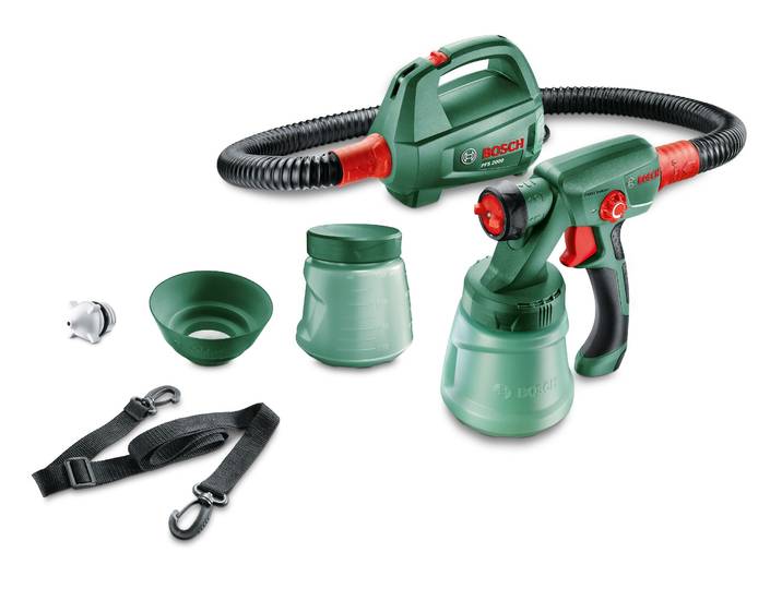 Farbsprühgerät BOSCH HOME & GARDEN PFS 2000 , grün, Kunststoff, Farbsprühgeräte, Farbsprühgerät