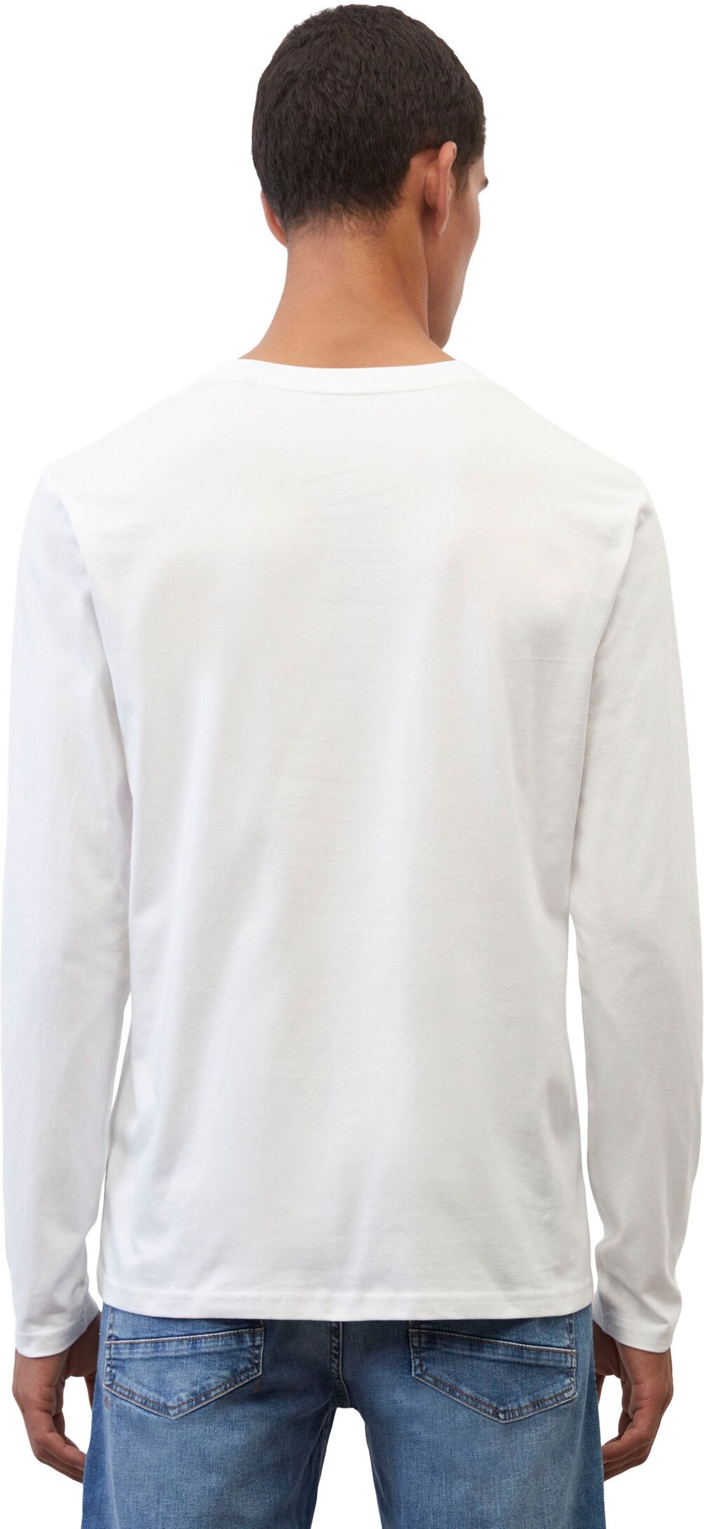 Marc O' Polo Marc OPolo mit dezentem Logo-Print vorne weiß M