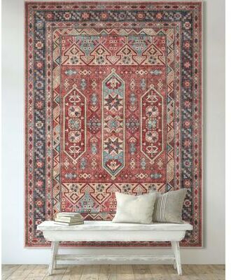 Well Woven Apollo Praha Tribal Machine Washable Area Rug