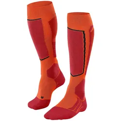 FALKE SK2 Skisocken aus Wolle 8034 - flash orange 46-48