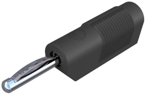 Hirschmann Test & Measurement VSB 20 Bananenstecker Stecker, gerade Stift-Ø: 4mm Schwarz