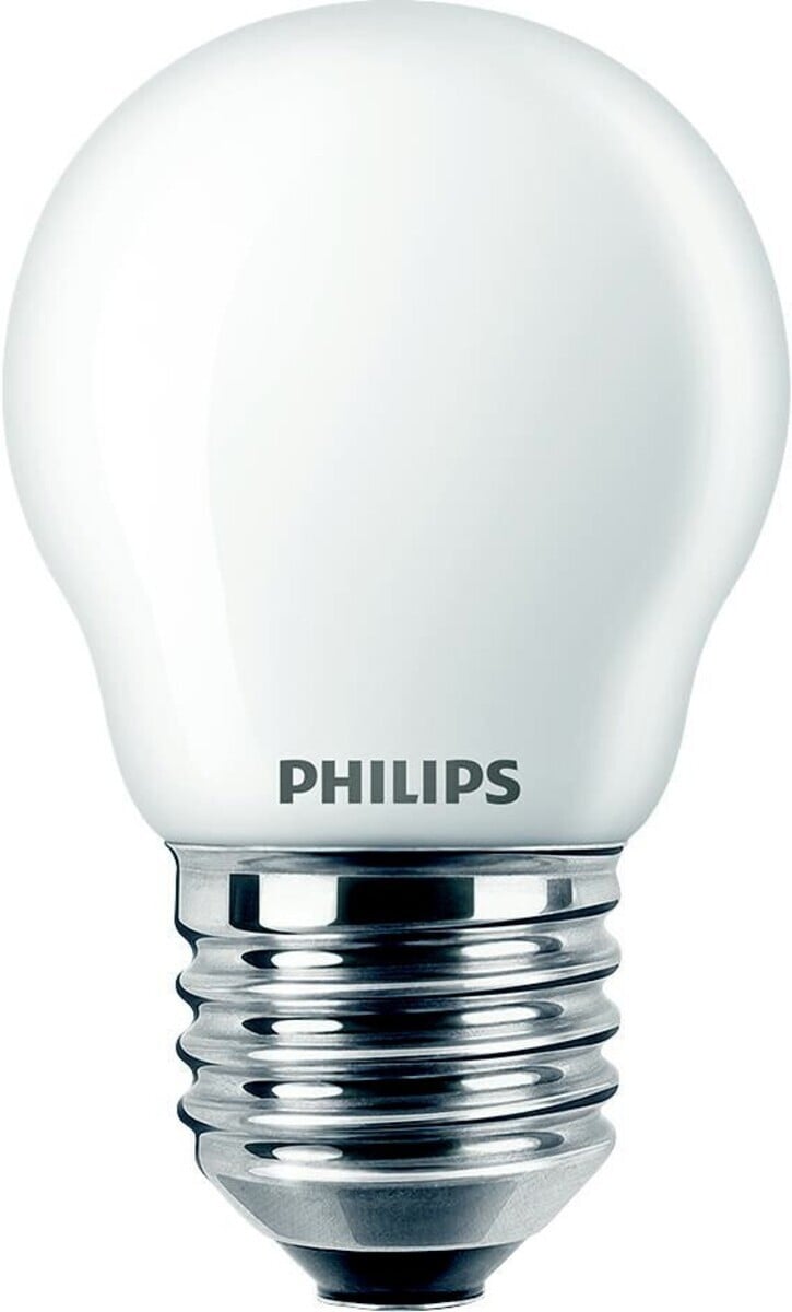 Philips CorePro LEDluster 4,3-40W/827 druppelvorm E27 mat glas