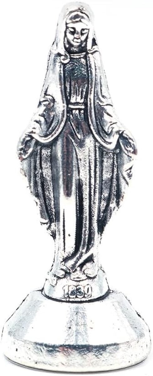 Set van 5 Heilige Maagd Maria Lourdes beelden voor decoratie in huis