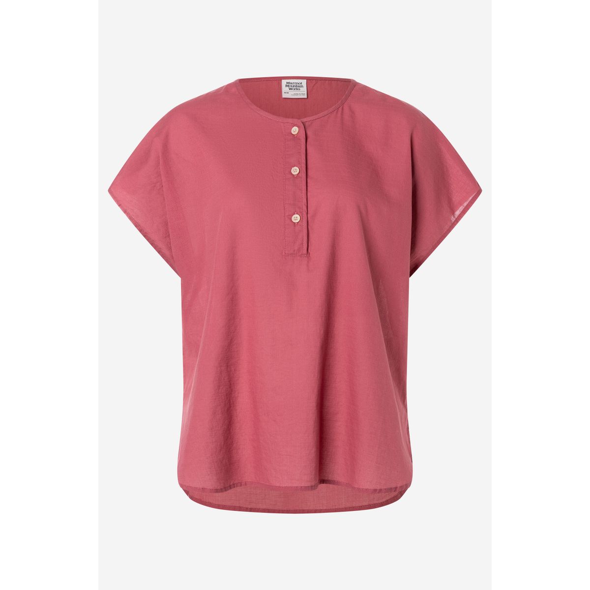 Marmot Wm's Rhea Henley Short Sleeve dried rose (42472) S M16893-42472-S