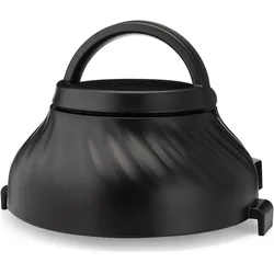 Instant Pot Multikocher, Dampfgarer + Reiskocher, Schwarz, Silber