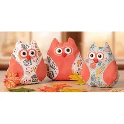buttinette Näh-Set "3 Eulen"