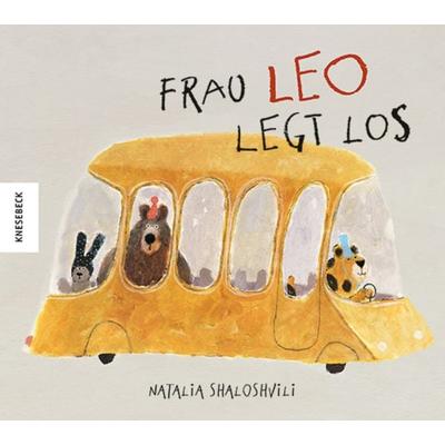 Frau Leo legt los, Gebundene Ausgabe von Natalia Shaloshvili, Knesebeck, 978-3-95728-709-0