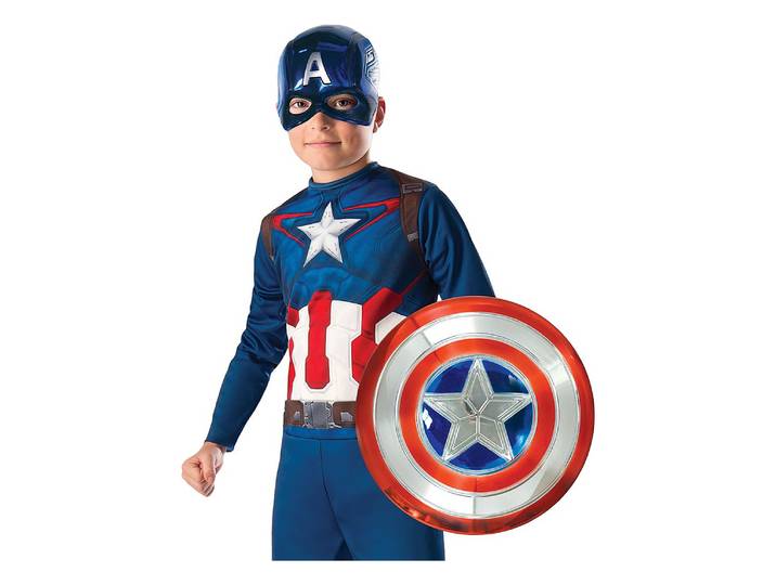 BOUCLIER METALLISE CAPTAIN AMERICA