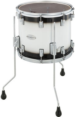 DrumCraft "Series 6 14"x12" Floor Tom SWB" Scottish White Burst