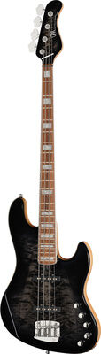 Mayones Guitars Jabba Custom 4 TGBG Trans Graphite Burst Hochglanz