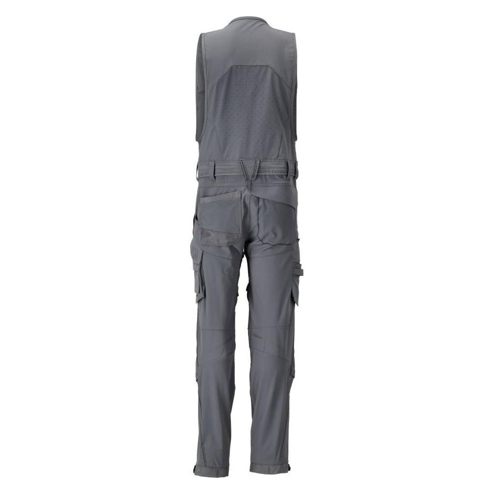 Mascot Stretch-Kombihose m. Kniet. Anthrazitgrau, Gr.90C52 (XL) (229309)