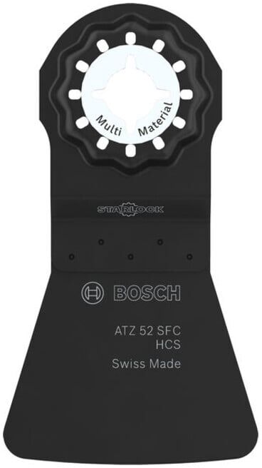 BOSCH Lames de scie plongeante ATZ 52 SFC Multi-matériaux, Starlock, 52 x 40 mm, 10 pièces (2608669271)