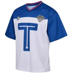 hummel, Unisex, Sportshirt, Tinderbox 26 (XXL), Blau, Weiss, Pink