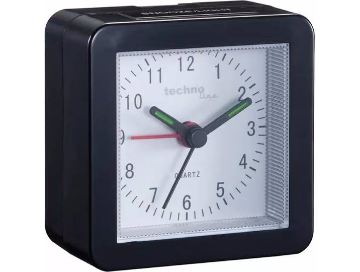 Technoline Modell/Geneva SC Black Wecker – Wecker analog – schwarz