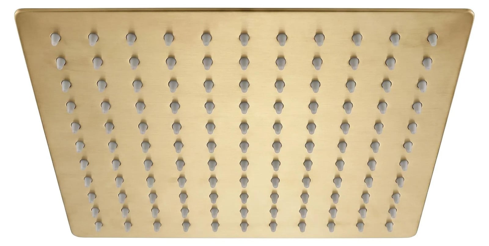 Rea Vierkante Regendouchekop Js-p015bg 25cm Brush Gold
