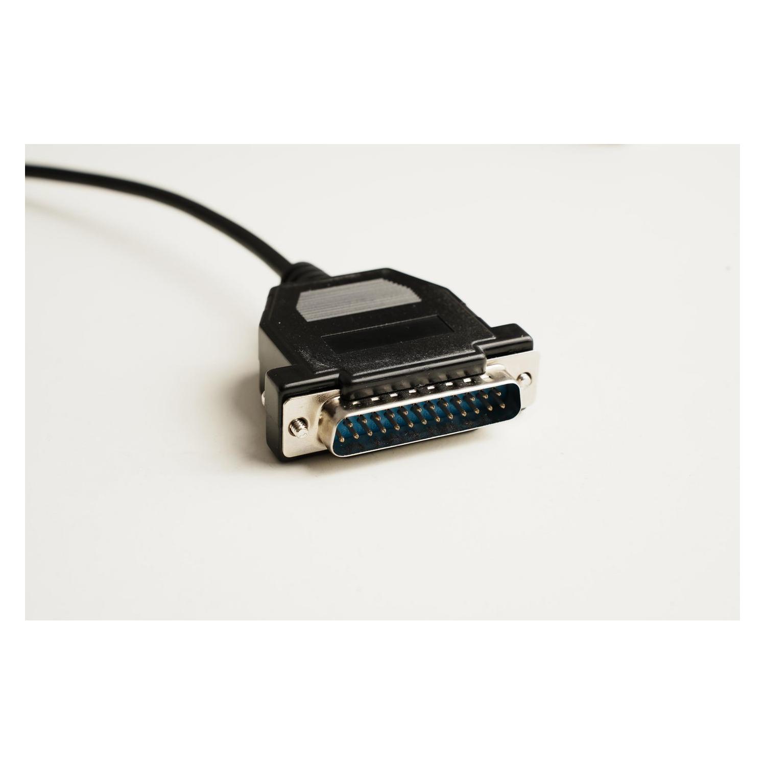 MicroConnect Serial Cable DB9-DB25 1,8M (1.80 m) (IBM029B-1,8)