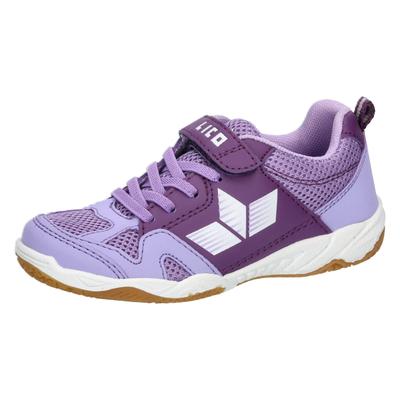 Hallenschuh LICO "Sportschuh Sport VS", Mädchen, Gr. 39, lila, Synthetik, Schuhe Hallenschuh
