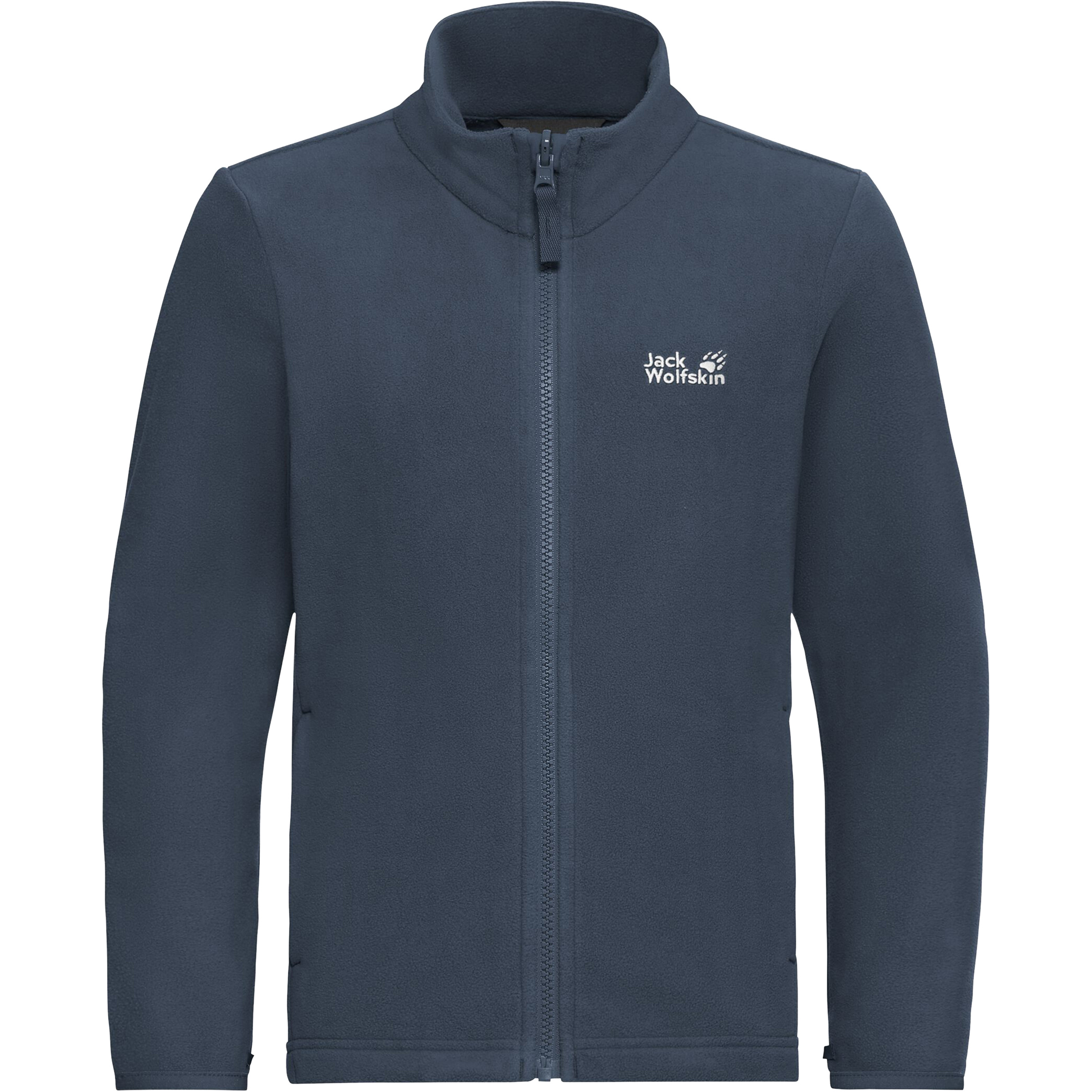 Jack Wolfskin Taunus 100 Kinder Fleecejacke blau Größe 164 Trekking Atmungsaktiv