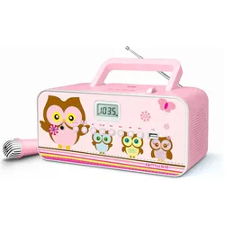 Muse M-29 KP (FM, MW, PLL, Bluetooth), Radio, Mehrfarbig, Pink