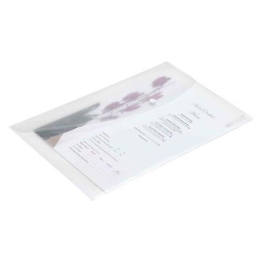 Rapesco Dokumentenmappe Foolscap Glasklar Transparent (A4) (46643276)