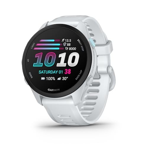 Garmin Forerunner 70 GPS Hardloophorloge met Hartslagmeter - Wit