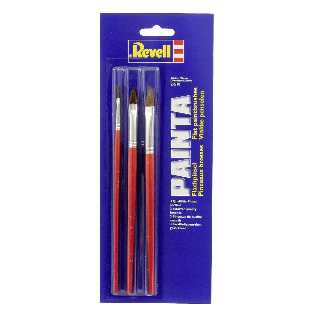 Revell Flachpinsel-Set (2 mm) (REV 29610)