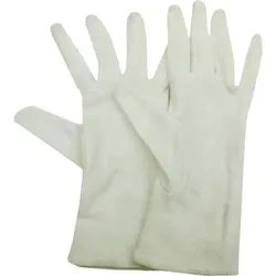 Baumwollhandschuhe aus Baumwolle Ampri Feinstrick L Gr. 9, hochwertige Baumwollhandschuhe, 100% Baumwolle
