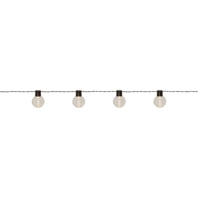 LED-Lichterkette "Partaj", transparent, Dioden 32 Stk. Flammen 16 Stk., Gesamtlänge 4,5m, PARFORCE TRADITIONAL HUNTING, Lichterketten, Kunststoff, ca. 4,50 m, outdoor, Vierfarb-Karton