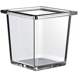 Emco Liaison Glasschale für Reling 186600002 glas, 97,5x99x97,5mm, tief