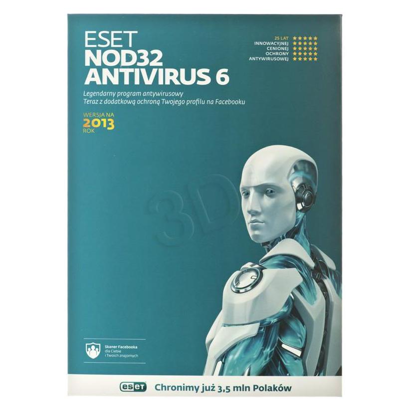 ESET NOD32 Antivirus PL Kon 1U 1Y ENA-K-1Y-1D (1 User, 12 Monate) (ENA-K-1Y-1D)