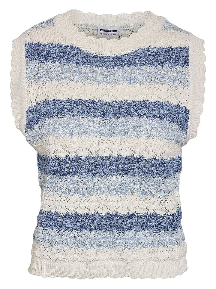 Noisy may Pullunder "Laika" in Weiß/ Hellblau/ Blau - S
