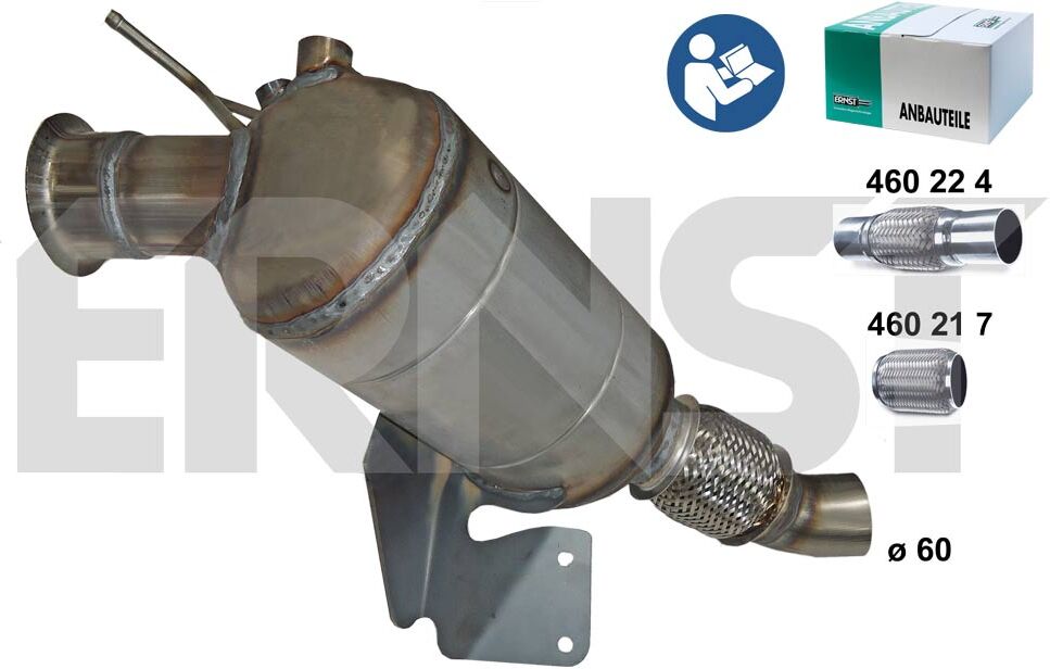 Ernst Ruß-/partikelfilter, Abgasanlage Set 910040 Für Bmw