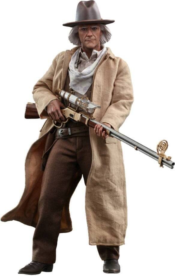 Hot Toys Back to the Future III Doc Brown Actiefiguur 1/6 schaal 32 cm