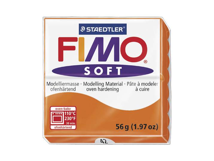 Fimo Soft Modelliermasse Capriorange 57 g