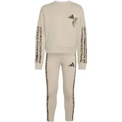 ADIDAS Kinder Sportanzug SET, , ANIMALPRINT, Größe 116 in Braun Braun