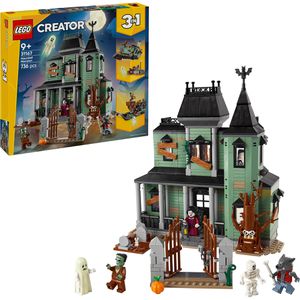 LEGO Creator 3in1 31167 Geisterhaus, ab 9 Jahre, 736 Teile
