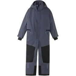 Reima, Unisex, Skijacke, tec Kinder Skioverall Palaten Soft (152), Schwarz, 152