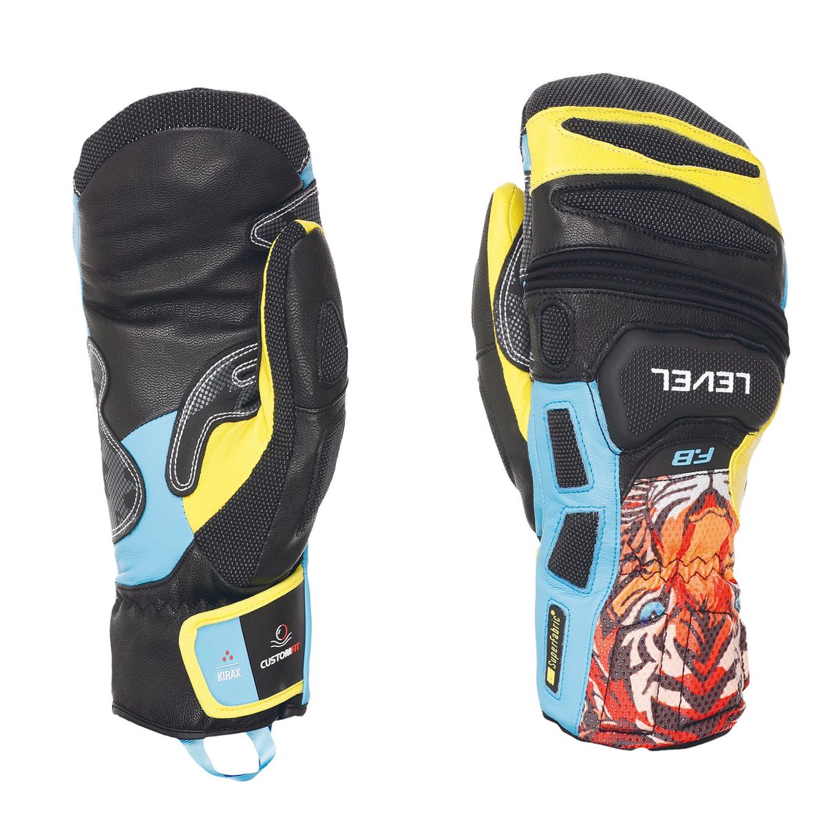 Level SQ CF Mitten orange (13) 7,5 3017UM-13-7,5