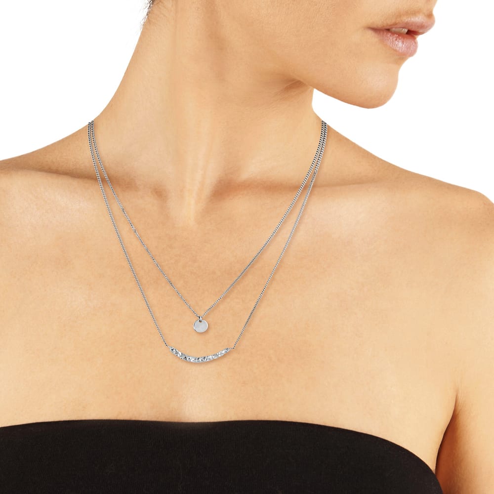 Collier Cleor En Argent 925/1000 Femme