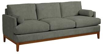 Hartwell 86-Inch Sofa with Sierra Finish - Stocked - Bennett Lichen Crypton - Ballard Designs