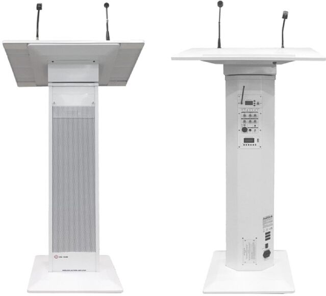 Rondson pupitre amplifié CSV-540R/U-899H Pupitre 100W avec micro et haut parleur intégré - spécial discours et intervention en conférence,